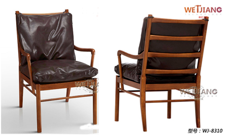 酒店餐椅书房皮椅子