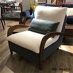 酒店单人布艺沙发椅